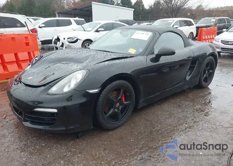 2013 Porsche Boxster z USA, uszkodzony, nr VIN WP0CA2A80DS114777